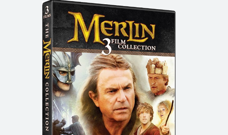 merlin 3 film collection, with cast on the cover